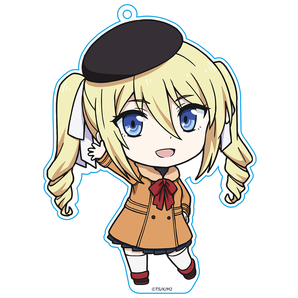 【アズメーカー】魔法科高校の劣等生 来訪者編 ぷにこれ！キーホルダー（スタンド付） アンジェリーナ＝クドウ＝シールズ 私服ver.