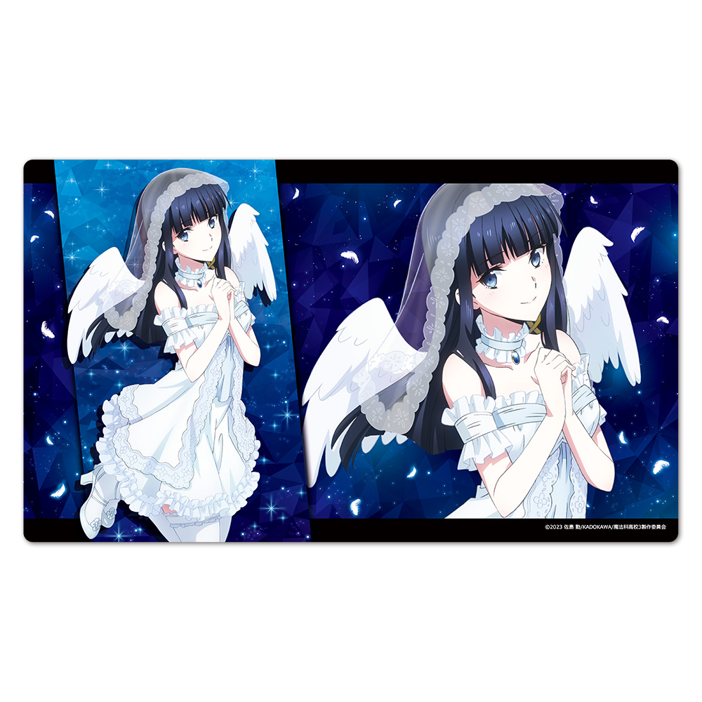 【アズメーカー】魔法科高校の劣等生 第3シーズン キャラクターラバーマット 司波深雪 天使ver.【描き下ろし】