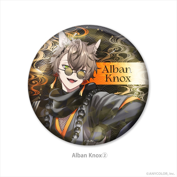 【サイバーエージェント】Noctyx NIJISANJI EN 周年企画 ホログラム缶バッジ アルバーン・ノックス 2 