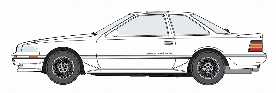 【ハセガワ】トヨタ ソアラ （Z20） 後期型 2.0GT-ツインターボL （1989） “フルエアロ”
