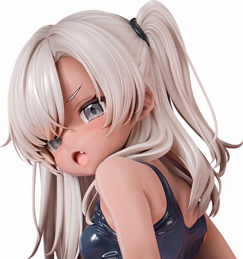 【インサイト】肉感少女 スク水日焼けのメスガキギャル 若山ひより 1/5スケール塗装済み完成品フィギュア