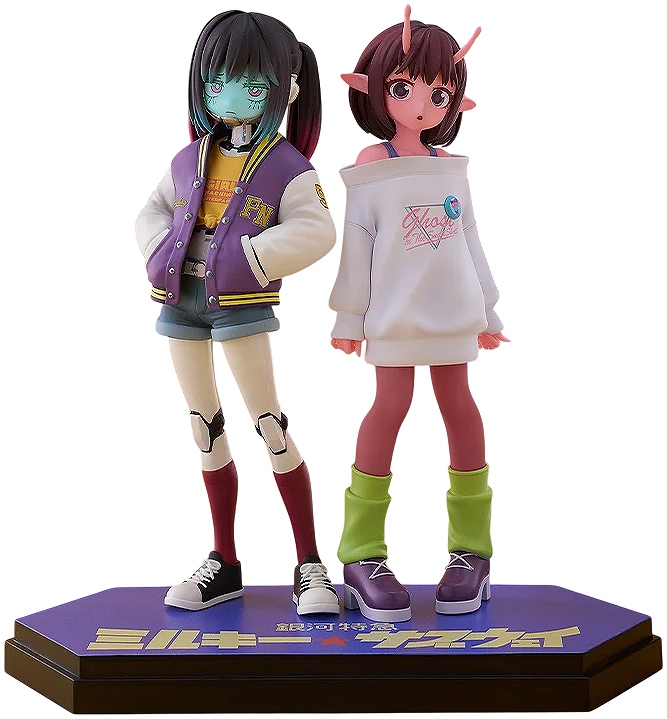 【グッドスマイルカンパニー】銀河特急 ミルキー☆サブウェイ POP UP PARADE SP チハル&マキナ