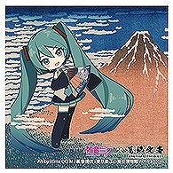 【Presence】初音ミク×葛飾北斎 iXima ステッカー 凱風快晴 ミニキャラ