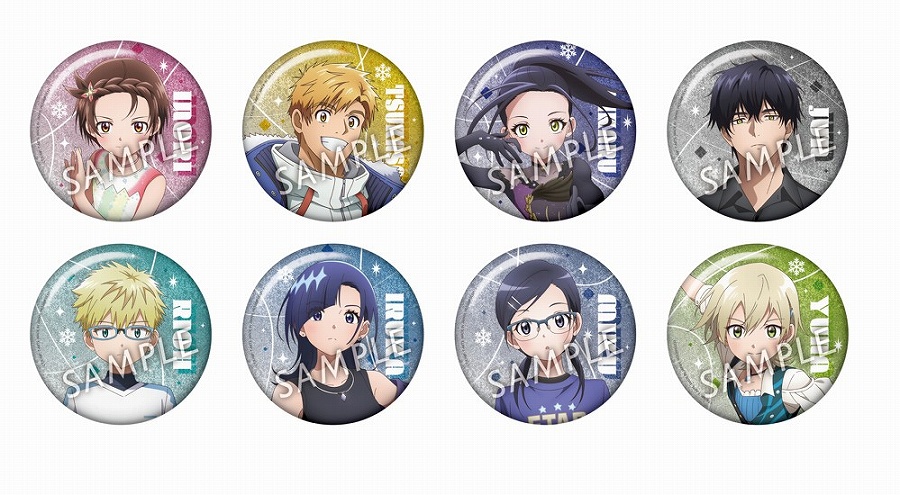 【タカラトミーアーツ】メダリストシャイントレーディング缶バッジ 1BOX入数：8