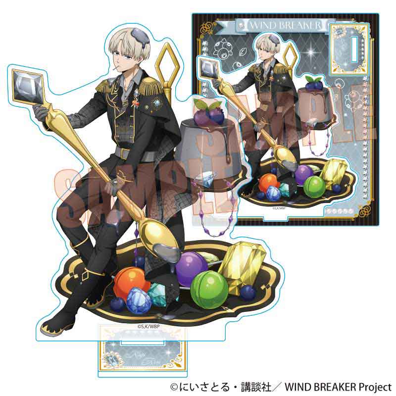 【ベルハウス】アクリルスタンド WIND BREAKER/梶 蓮（ドルチェ）