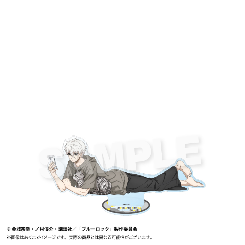 【Y Line】ブルーロック BIGアクリルスタンド 猫と戯れver. 凪 誠士郎