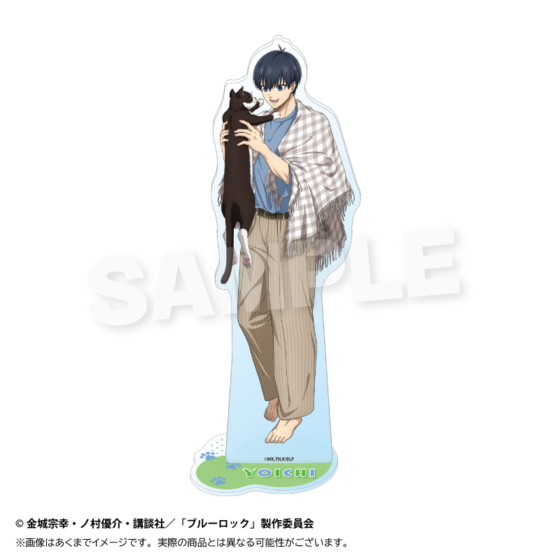 【Y Line】ブルーロック アクリルスタンド 猫と戯れver. 潔 世一