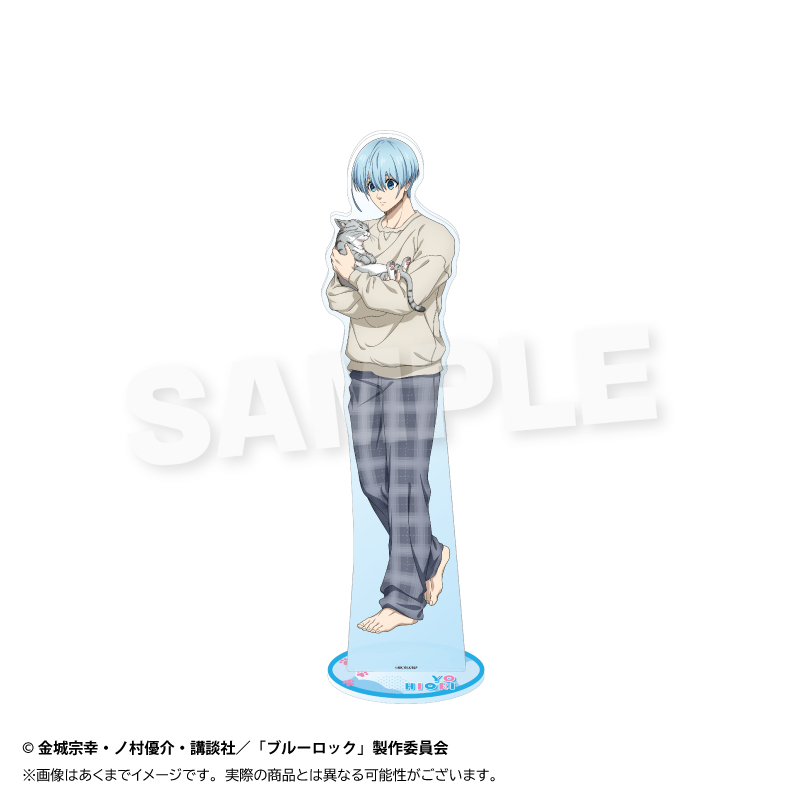 【Y Line】ブルーロック BIGアクリルスタンド 猫と戯れver. 氷織 羊