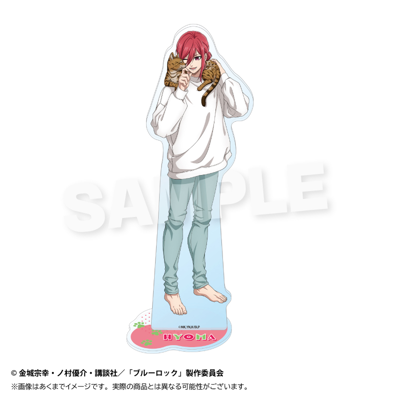 【Y Line】ブルーロック アクリルスタンド 猫と戯れver. 千切 豹馬