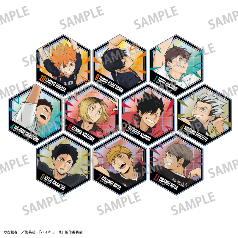 【カミオジャパン】ハイキュー！！ ハニカードコレクション 1BOX入数：10