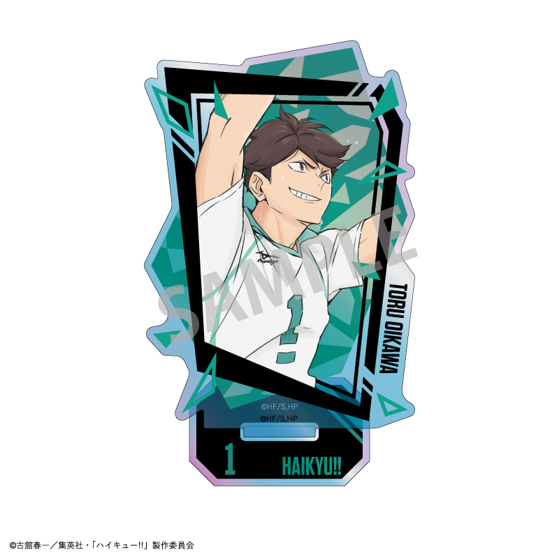 【カミオジャパン】ハイキュー！！ オーロラアクリルスタンド 及川 徹