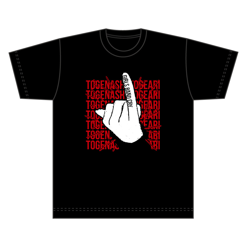 【キャラバン】ガールズバンドクライ Tシャツ/ Mサイズ