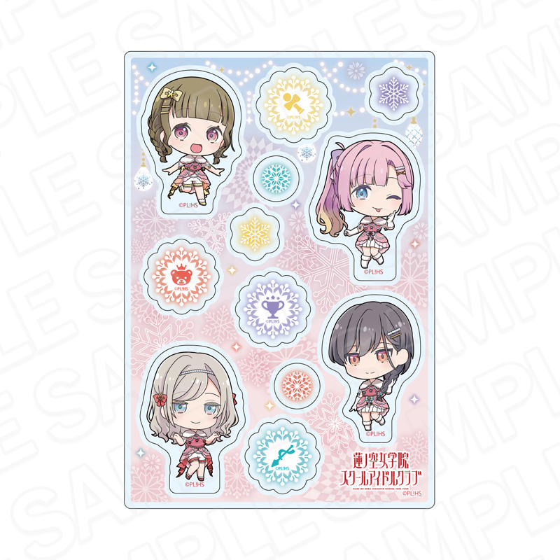 【コンテンツシード】ラブライブ！蓮ノ空女学院スクールアイドルクラブ カスタムアクリルパーツ B イルミネーション デフォルメ ver.