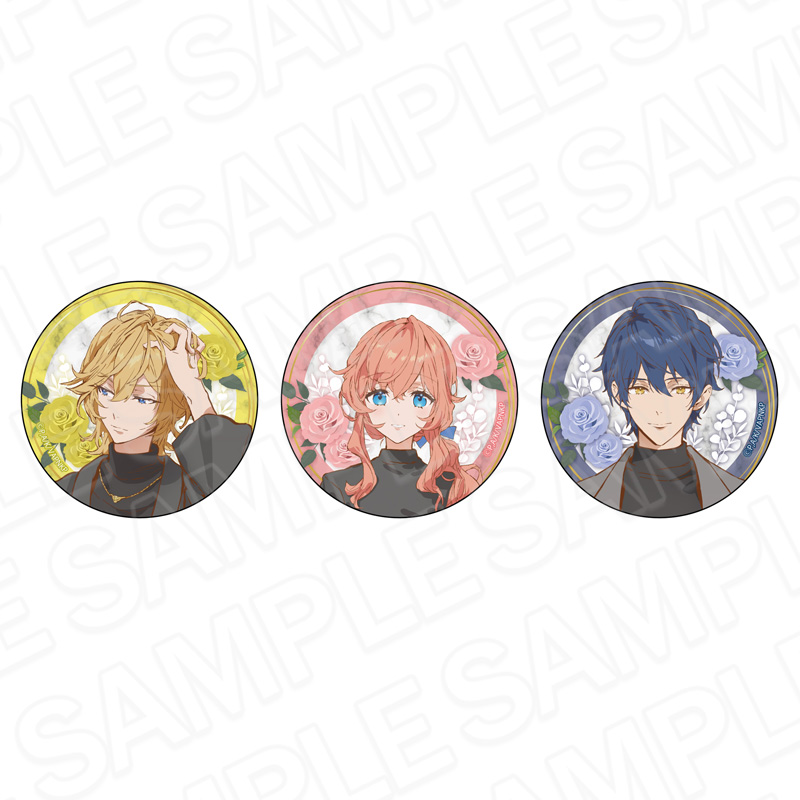 【コンテンツシード】悪役令嬢は隣国の王太子に溺愛される ホログラムカンバッジセット