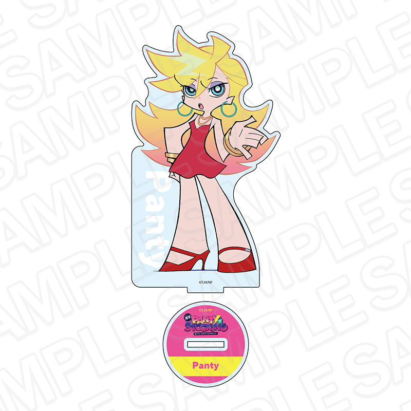 【コンテンツシード】New PANTY & STOCKING with GARTERBELT ホログラムアクリルフィギュア パンティ