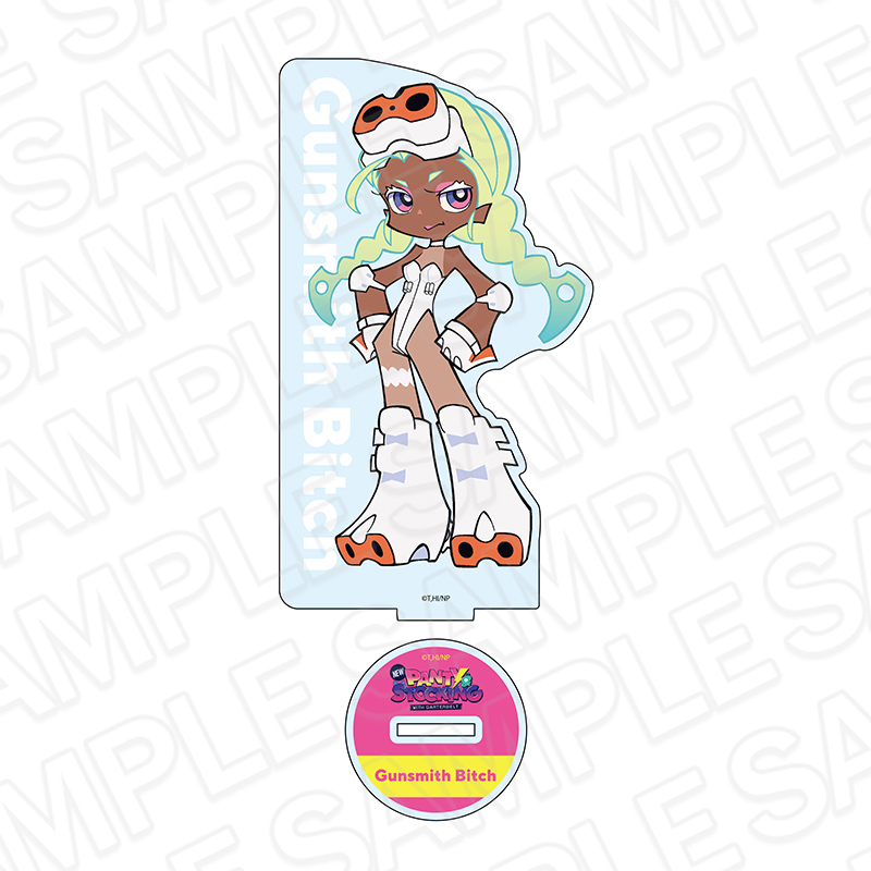 【コンテンツシード】New PANTY & STOCKING with GARTERBELT ホログラムアクリルフィギュア ガンスミスビッチ