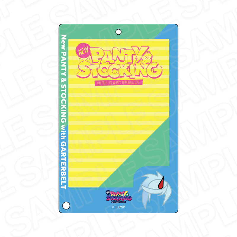 【コンテンツシード】New PANTY & STOCKING with GARTERBELT フォトフレームキーホルダー ニーソックス