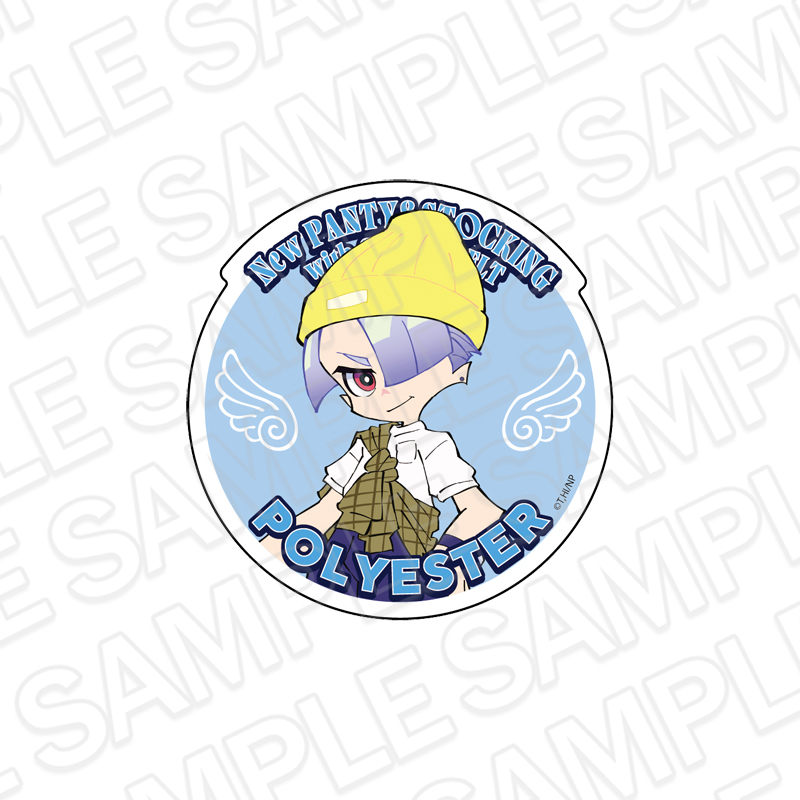 【コンテンツシード】New PANTY & STOCKING with GARTERBELT ダイカットステッカー ポリエステル お出かけ ver.