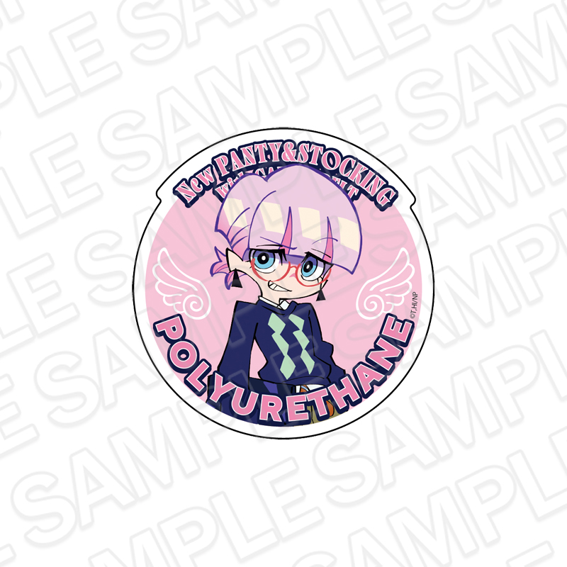 【コンテンツシード】New PANTY & STOCKING with GARTERBELT ダイカットステッカー ポリウレタン お出かけ ver.