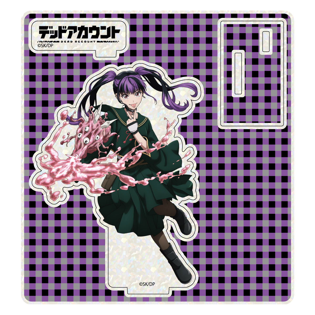 【LEXACT】『デッドアカウント』ホログラムプレートアクリルスタンド 漆栖川 希詠