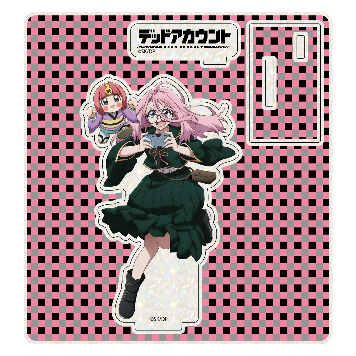 【LEXACT】『デッドアカウント』ホログラムプレートアクリルスタンド 灰島 ひより