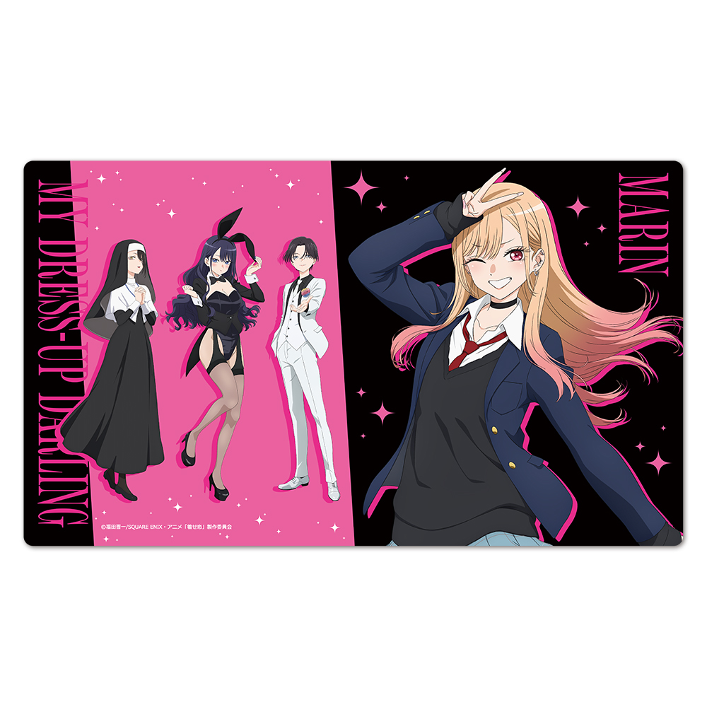 【アズメーカー】その着せ替え人形は恋をする Season 2 キャラクターラバーマット 海夢&海夢【ありさ】&海夢【麗】&海夢【ロゼ】