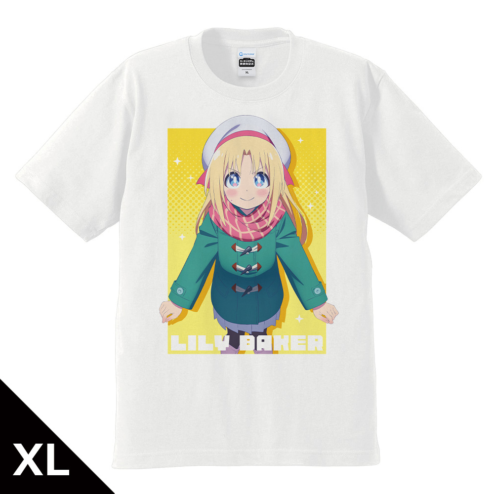 【アズメーカー】ゲーセン少女と異文化交流 Tシャツ リリー・ベイカー XLサイズ