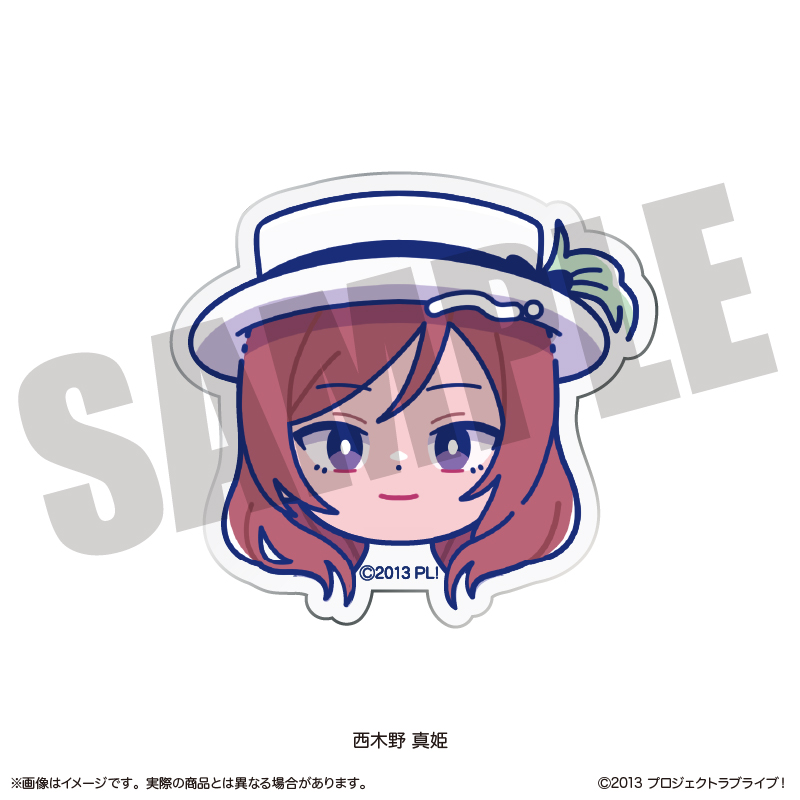 【MENEGI】「ラブライブ！」 にゅ～とろ 第2弾 お顔クリップ F 西木野 真姫