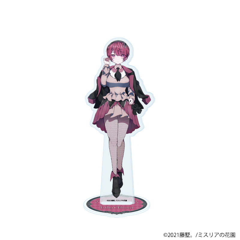 【A3】アクリルスタンド「ミスリアの花園」05/リリィ・ローザ（公式イラスト）