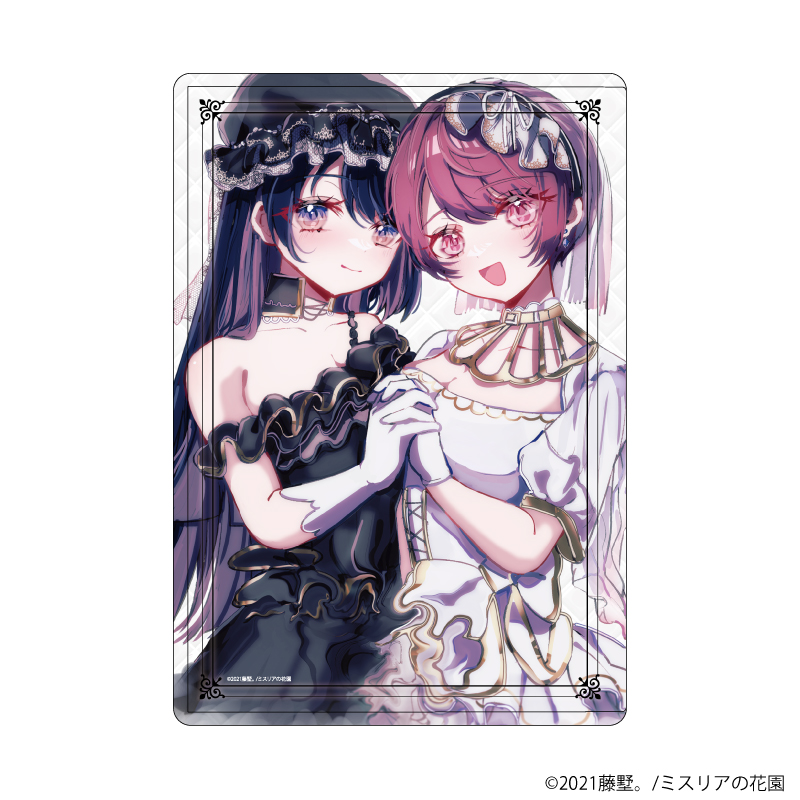 【A3】キャラクリアケース「ミスリアの花園」01/集合（公式イラスト）