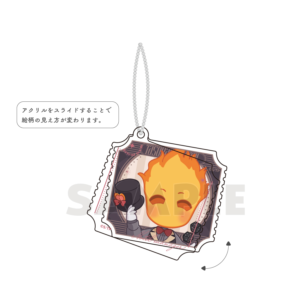 【Parflette】誰ソ彼ホテル 額縁風アクリルキーホルダー（支配人/バニーディーラー）