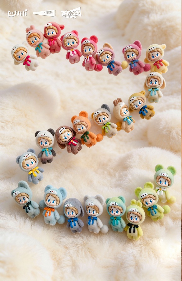 【SONDOR】ZHU LILI（ピッギーのリリ）ビタミンシリーズ ミニトレーディングフィギュア 1BOX入数：24