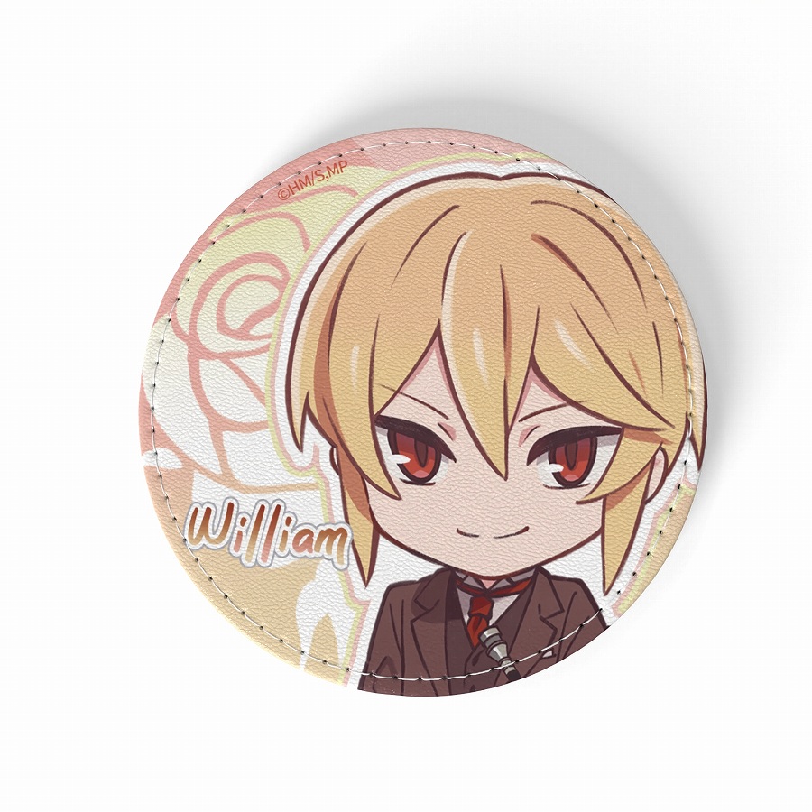 【Dragon Horse】AFORCE×DRAGON HORSE 憂国のモリアーティ BIGレザーバッジ ウィリアム