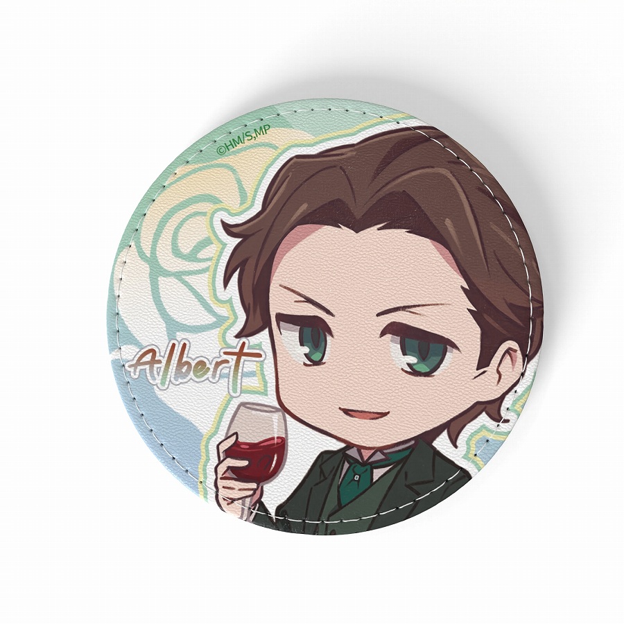 【Dragon Horse】AFORCE×DRAGON HORSE 憂国のモリアーティ BIGレザーバッジ アルバート