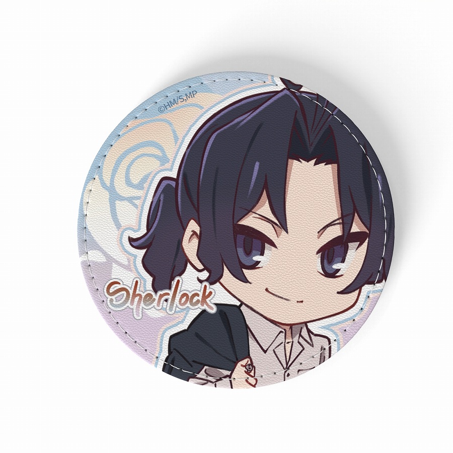 【Dragon Horse】AFORCE×DRAGON HORSE 憂国のモリアーティ BIGレザーバッジ シャーロック