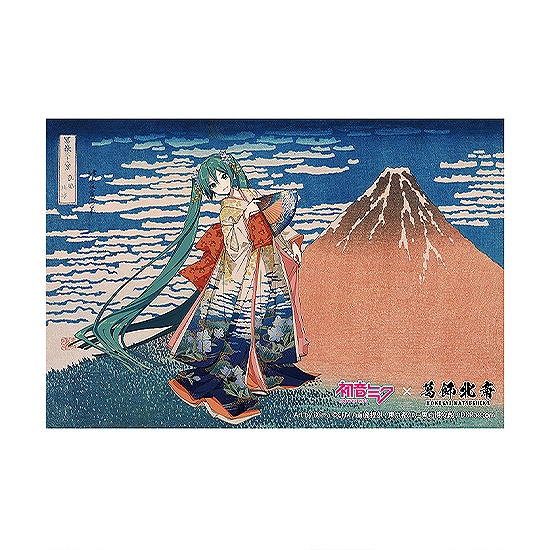 【Presence】初音ミク×葛飾北斎 iXima ポストカード 凱風快晴
