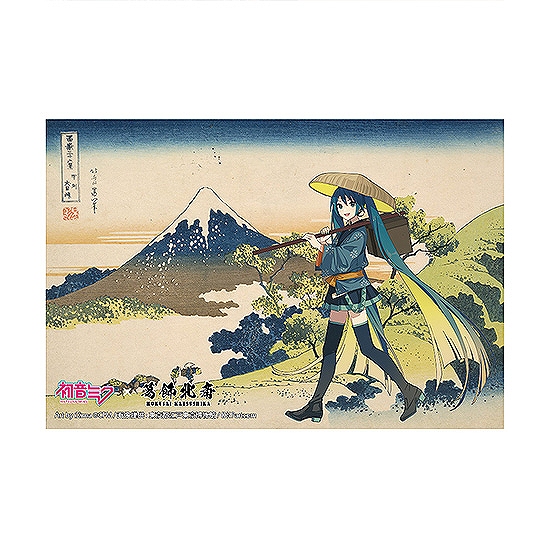 【Presence】初音ミク×葛飾北斎 iXima ポストカード 甲州犬目峠