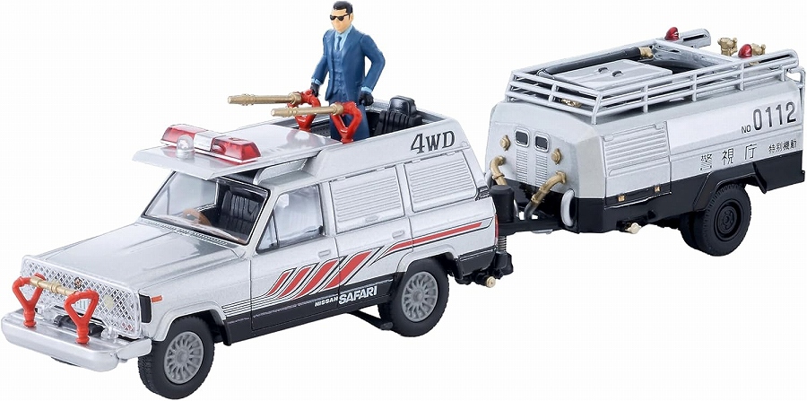【トミーテック】トミカリミテッドヴィンテージ LV-N ムービースタ-ズ04 西部警察 サファリ4WD 大門圭介フィギュア付