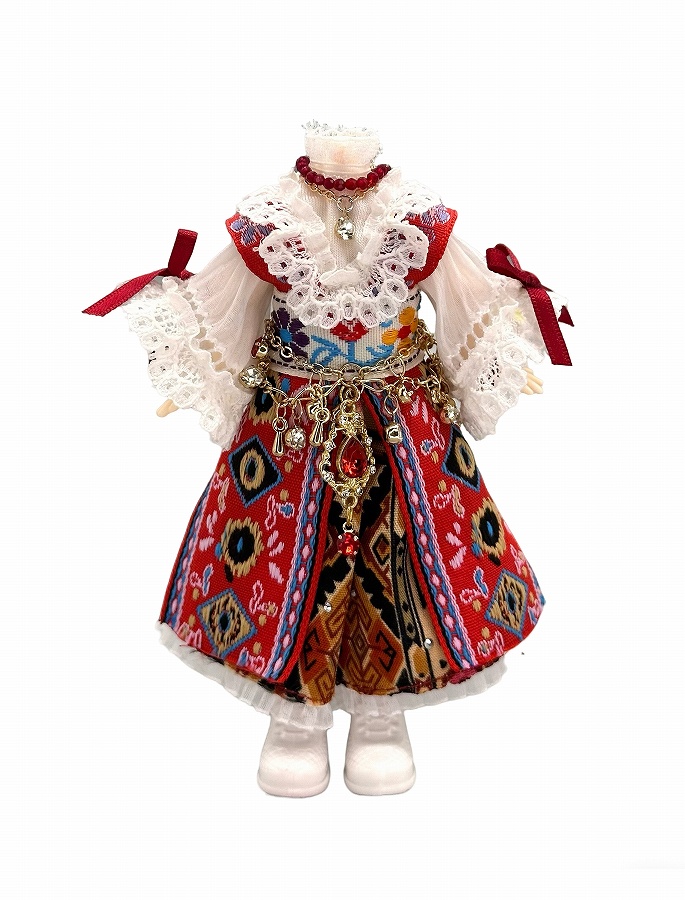 【SNOOM】SNOOM 民族衣装シリーズ ドール用着せ替え服 ウイグル：ほーほー