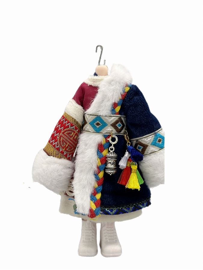 【SNOOM】SNOOM 民族衣装シリーズ ドール用着せ替え服 チベット民族：徳徳（とくとく）