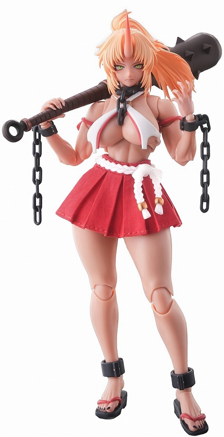 【蝸之殼Snail Shell】RPGEX-08 鬼巫女 次女・紅葉 1/12 完成品アクションフィギュア
