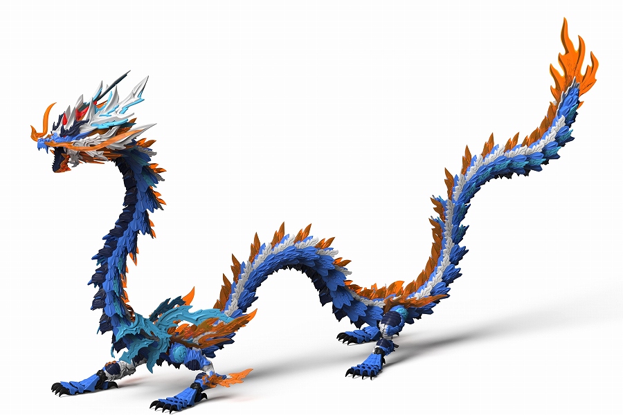 【神型科技(SHENXING TECHNOLOGY)】真龍シリーズ プラスチックモデルキット ZL-0002 青龍王