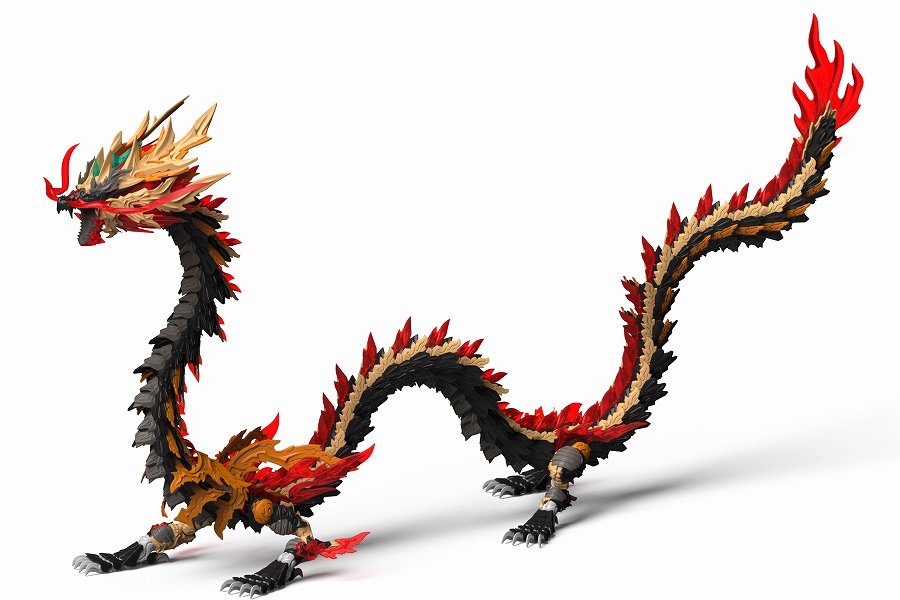 【神型科技(SHENXING TECHNOLOGY)】真龍シリーズ プラスチックモデルキット ZL-0005 黒龍王