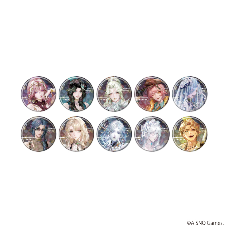 【Miyuki】ホログラム缶バッジ（57mm）「無期迷途」02/ブラインド（全10種）（公式イラスト） 1BOX入数：10