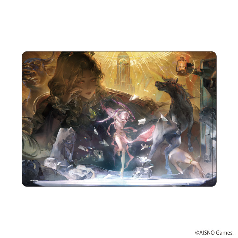 【Miyuki】キャラクリアケース「無期迷途」13/ジャスミン&パフェ（公式イラスト）