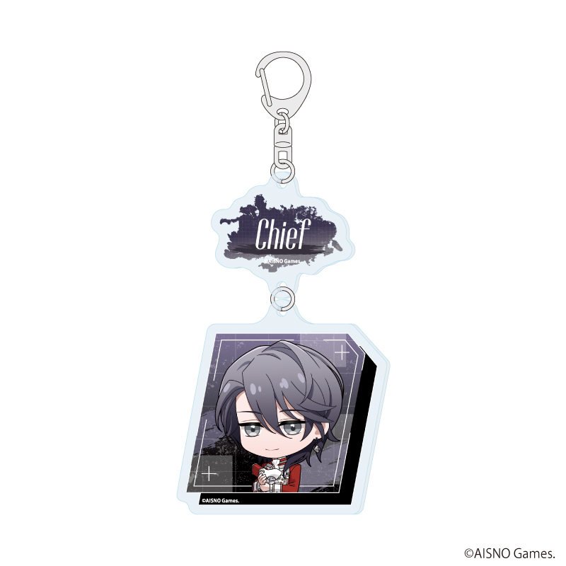 【Miyuki】連結アクリルキーホルダー「無期迷途」01/男局長（ミニキャライラスト）