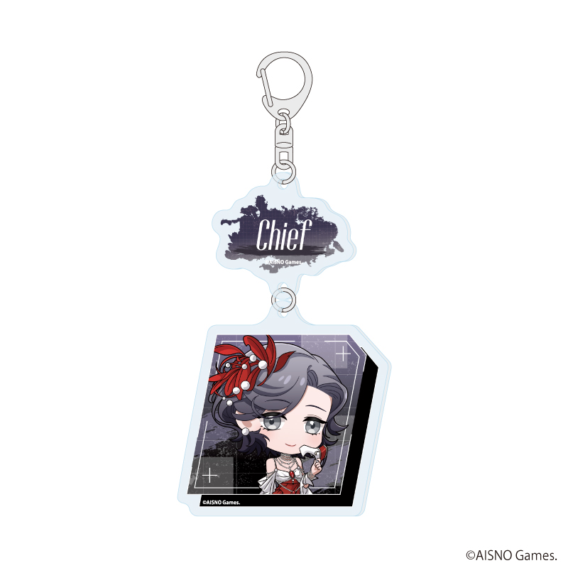 【Miyuki】連結アクリルキーホルダー「無期迷途」02/女局長（ミニキャライラスト）
