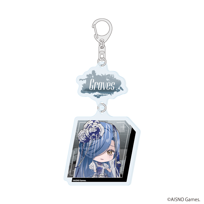 【Miyuki】連結アクリルキーホルダー「無期迷途」07/グレイヴ（ミニキャライラスト）