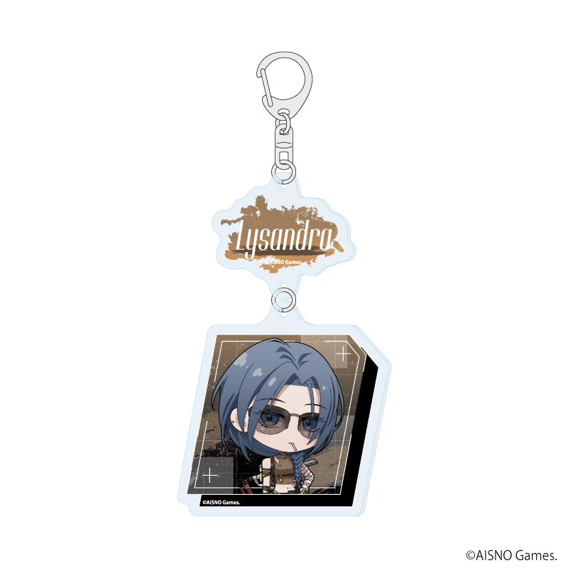 【Miyuki】連結アクリルキーホルダー「無期迷途」08/リサロ（ミニキャライラスト）