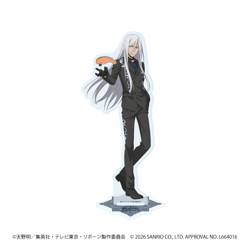 【Miyuki】ホログラムアクリルスタンド「家庭教師ヒットマンREBORN！×SANRIO CHARACTERS」07/スクアーロ×KIRIMIちゃん.